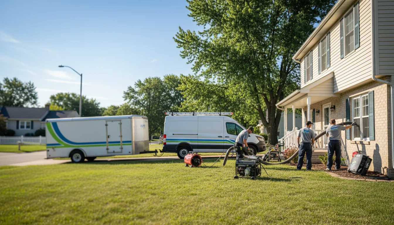 Flooded Basement Restoration And Cleanup With Repair in Woodstock Valley, CT near me